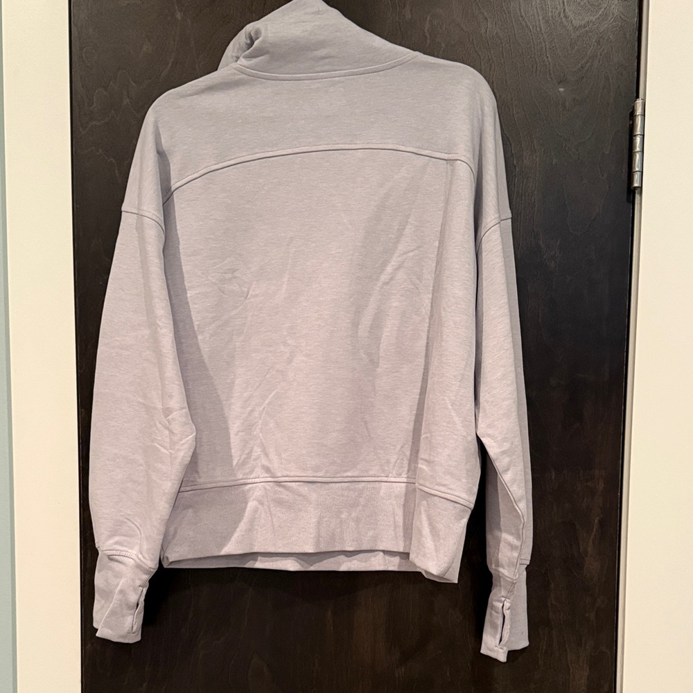 Old navy dynamic fleece Gray Half-Zip Pullover - Picture 4 of 5